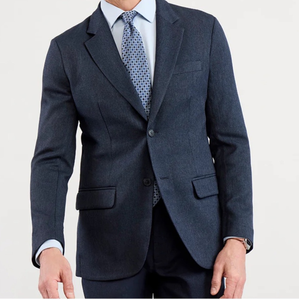 Bluffworks Men's Classic Navy Blazer